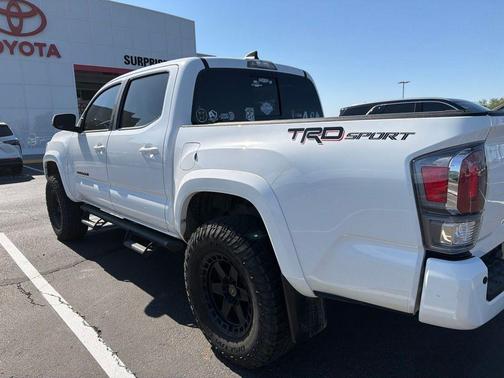 White 2022 Toyota Tacoma TRD Sport