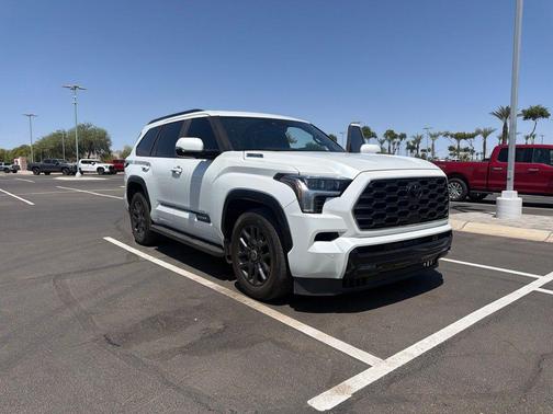Wind Chill Pearl 2024 Toyota Sequoia Platinum