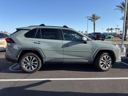 Lunar Rock 2021 Toyota RAV4 XLE Premium