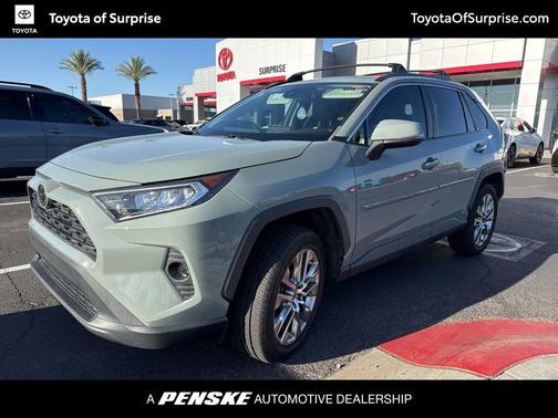 Lunar Rock 2021 Toyota RAV4 XLE Premium
