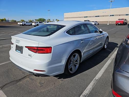 Glacier White 2018 Audi A5 2.0T Premium Plus