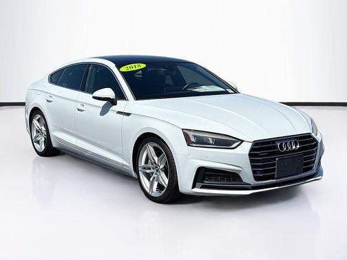 Glacier White 2018 Audi A5 2.0T Premium Plus