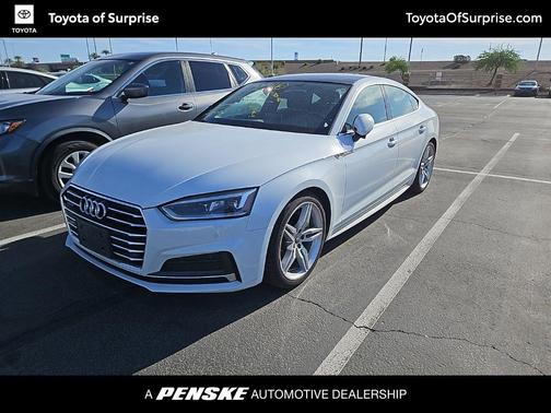 Glacier White 2018 Audi A5 2.0T Premium Plus
