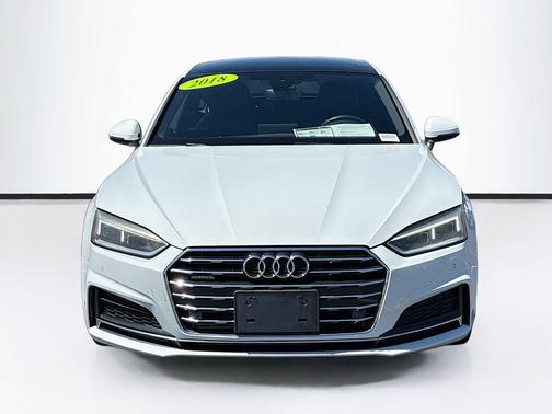 Glacier White 2018 Audi A5 2.0T Premium Plus