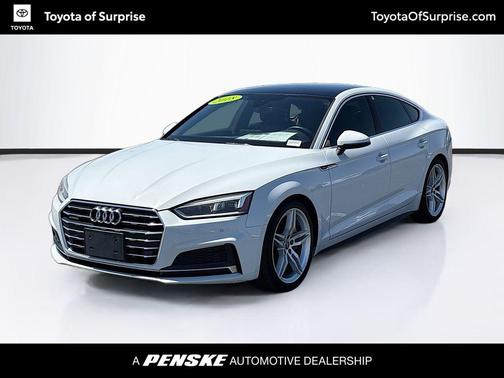 Glacier White 2018 Audi A5 2.0T Premium Plus