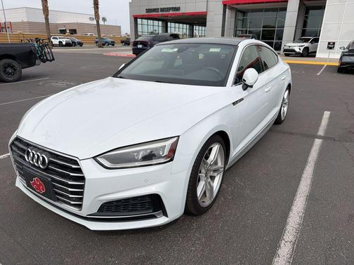 Glacier White 2018 Audi A5 2.0T Premium Plus