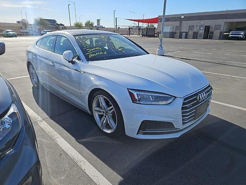 Glacier White 2018 Audi A5 2.0T Premium Plus