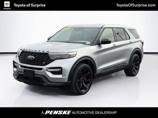 ICONIC SILVER METALLIC 2022 Ford Explorer ST