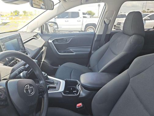 White 2022 Toyota RAV4 LE