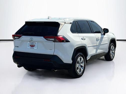 White 2022 Toyota RAV4 LE