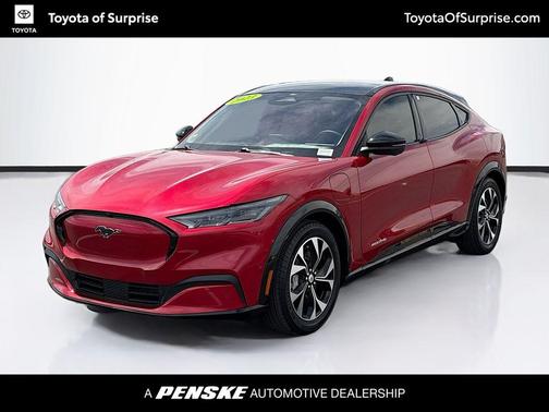 RAPID RED MET TINTED CC 2023 Ford Mustang Mach-E Premium