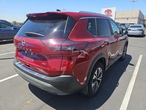 Scarlet Ember Tintcoat 2023 Nissan Rogue SV