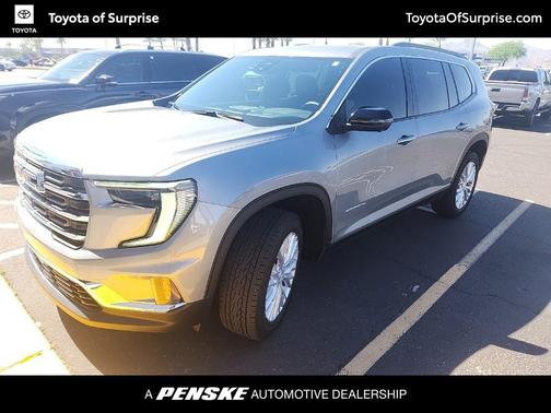 Sterling Metallic 2024 GMC Acadia FWD Elevation