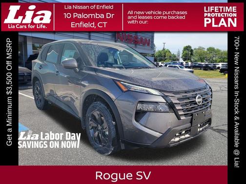 Gun Metallic 2026 Nissan Rogue SV
