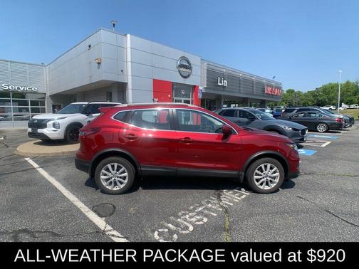 Scarlet Ember 2020 Nissan Rogue Sport SV