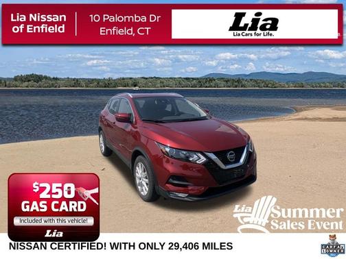 Scarlet Ember 2020 Nissan Rogue Sport SV