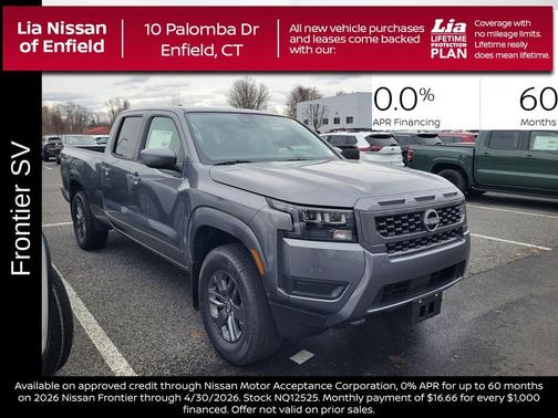 6 2026 Nissan Frontier SV