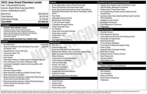 2023 Jeep Grand Cherokee Laredo