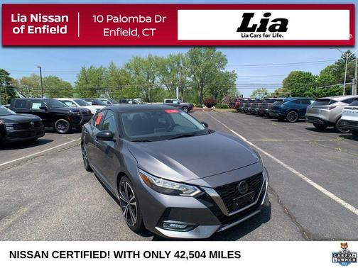 2 Tone Gray / Black Roof 2023 Nissan Sentra SR