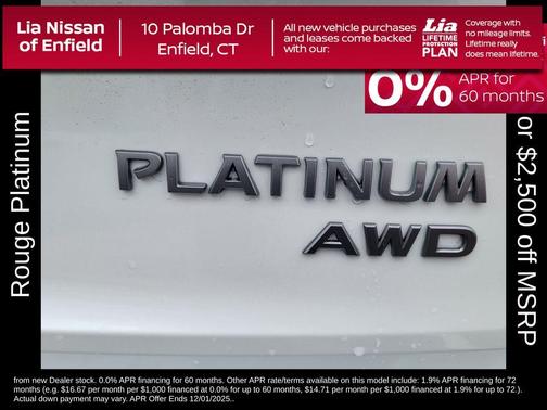 2026 Nissan Rogue Platinum