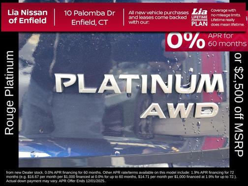 2026 Nissan Rogue Platinum