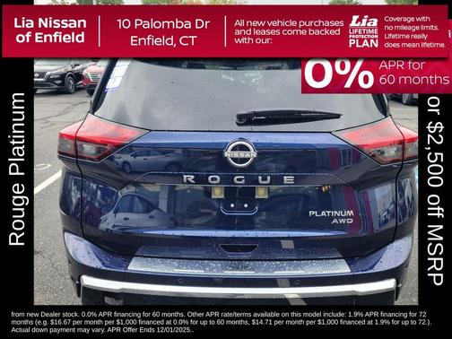 2026 Nissan Rogue Platinum