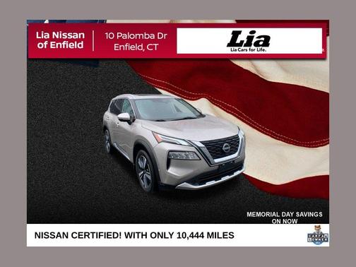 Champagne Silver 2023 Nissan Rogue Platinum