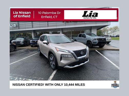Champagne Silver 2023 Nissan Rogue Platinum