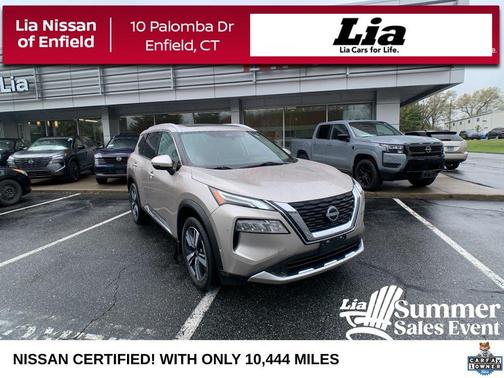Champagne Silver 2023 Nissan Rogue Platinum