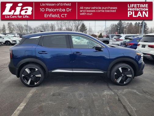 Deep Blue Pearl 2026 Nissan Kicks SR