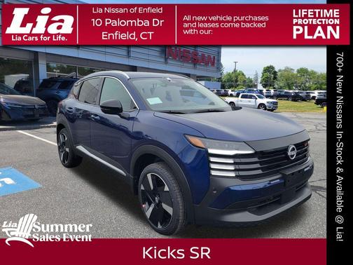 Deep Blue Pearl 2026 Nissan Kicks SR
