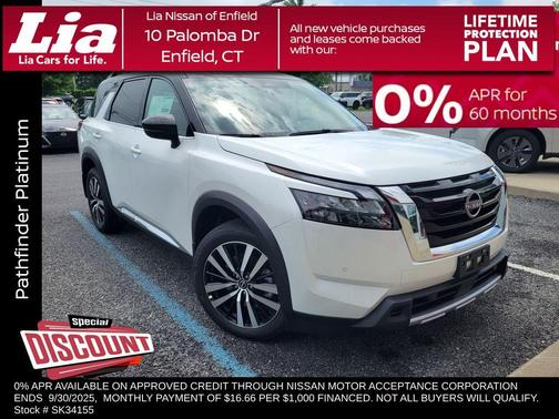 2025 Nissan Pathfinder Platinum