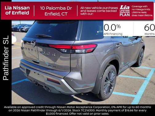 Gun Metallic 2026 Nissan Pathfinder SL