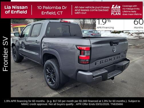 2026 Nissan Frontier SV