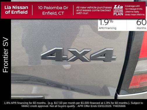 2026 Nissan Frontier SV