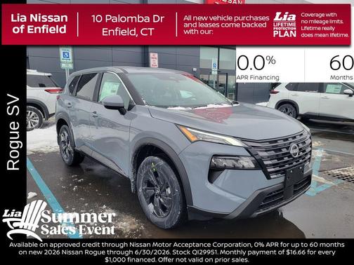 6 2026 Nissan Rogue SV