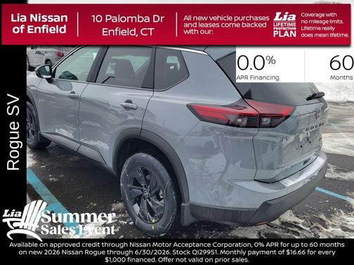 6 2026 Nissan Rogue SV