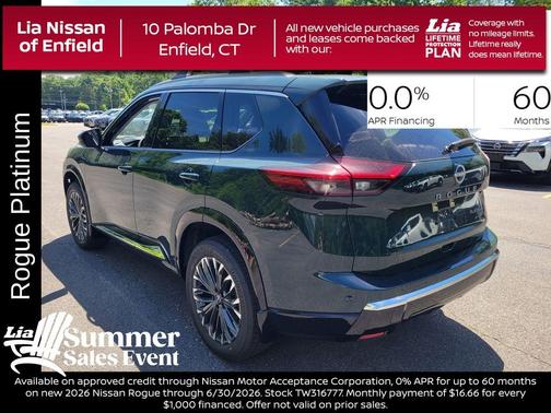 6 2026 Nissan Rogue Platinum