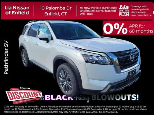 2025 Nissan Pathfinder SV