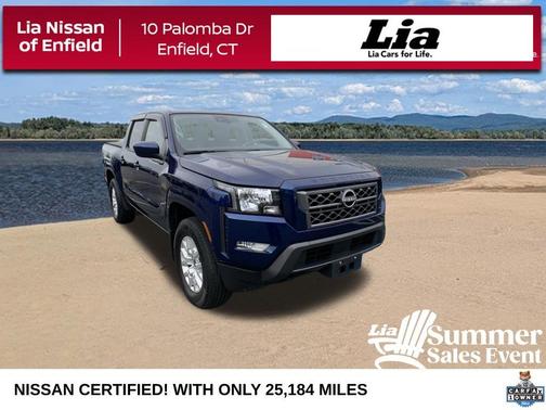 Deep Blue Pearl 2023 Nissan Frontier SV