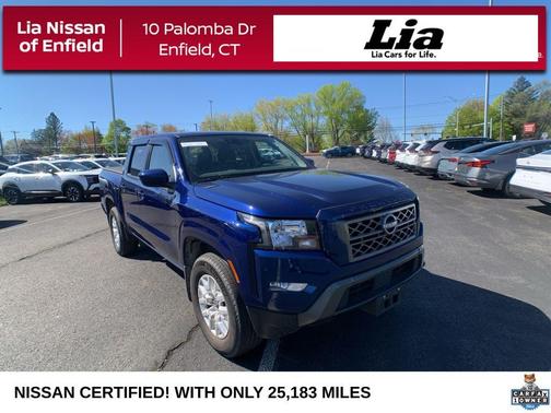 Deep Blue Pearl 2023 Nissan Frontier SV