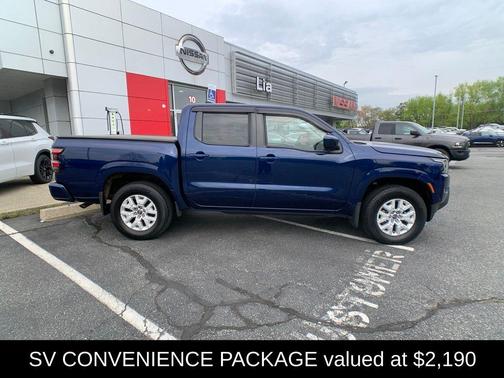 Deep Blue Pearl 2023 Nissan Frontier SV