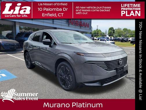 Gun Metallic 2026 Nissan Murano Platinum