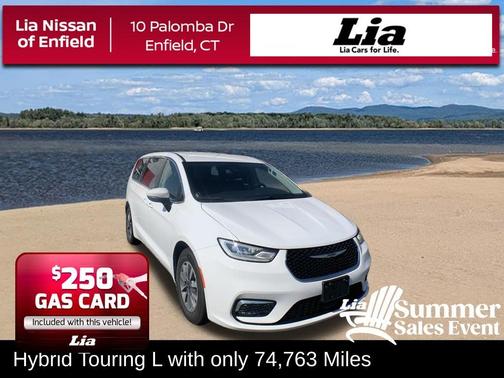 Bright White Clearcoat 2023 Chrysler Pacifica Hybrid Touring L