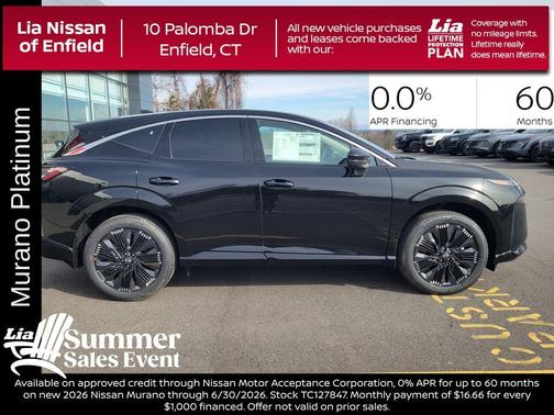 Gray 2026 Nissan Murano Platinum
