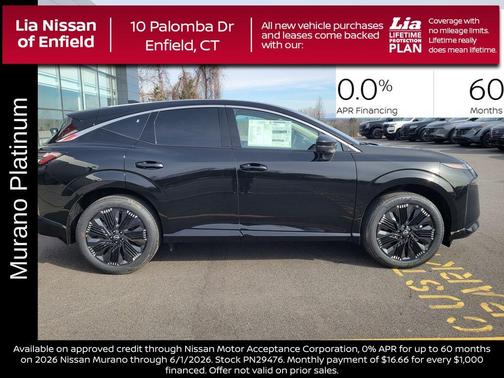 Gray 2026 Nissan Murano Platinum