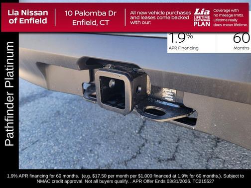 2026 Nissan Pathfinder Platinum