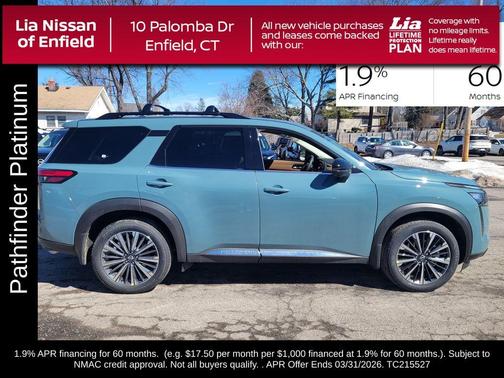 2026 Nissan Pathfinder Platinum