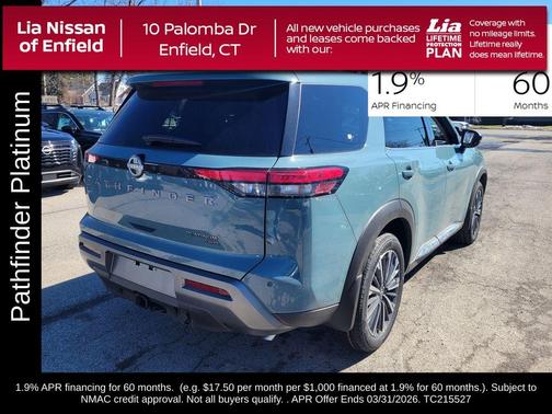 2026 Nissan Pathfinder Platinum