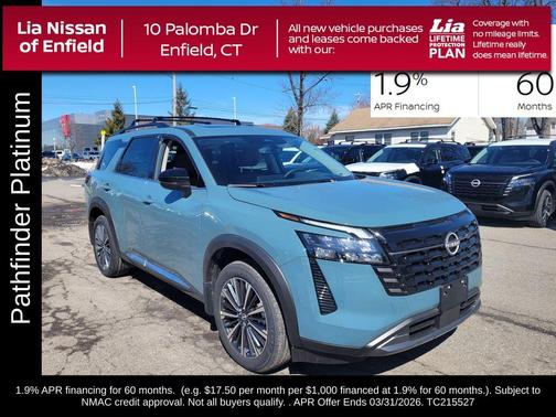 2026 Nissan Pathfinder Platinum